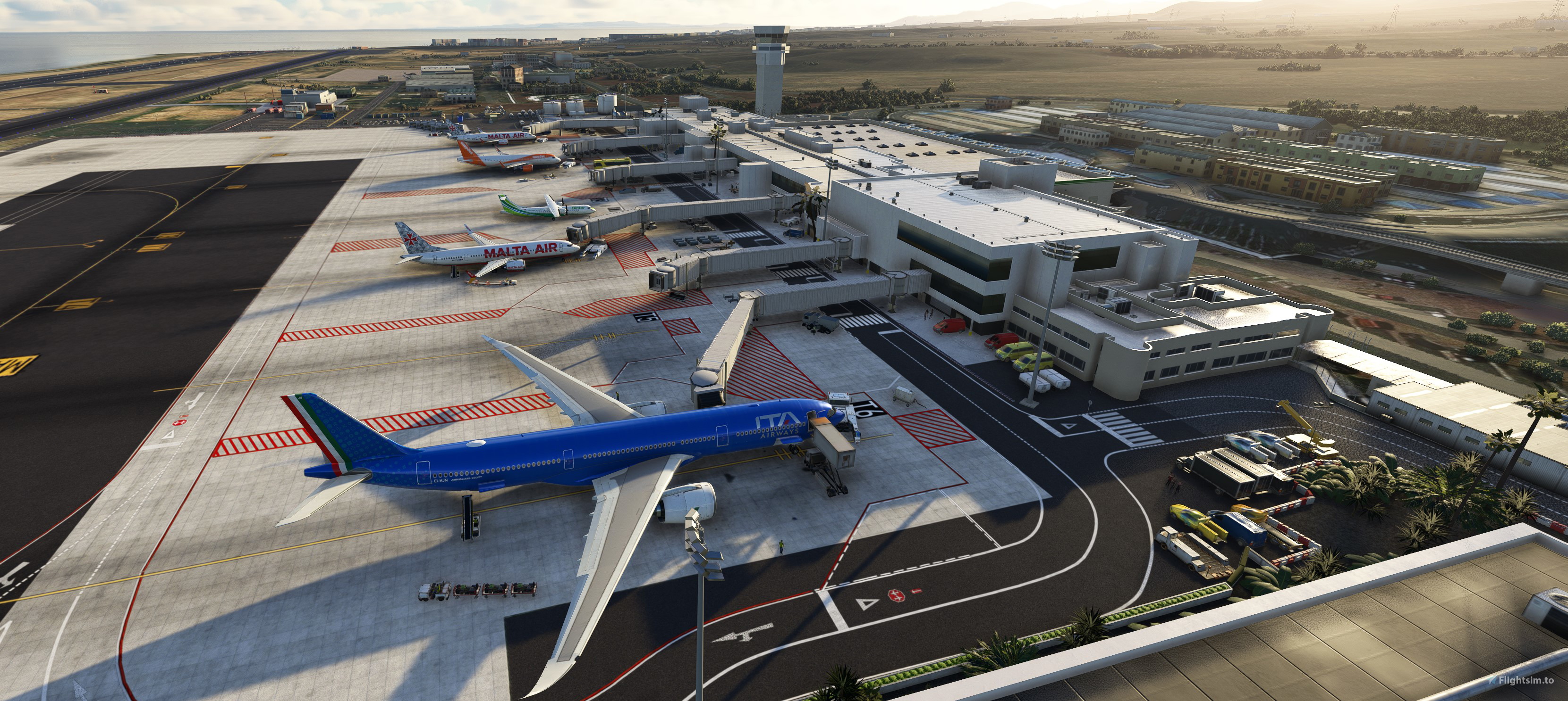 Lanzarote Airport Gcrr For Microsoft Flight Simulator Msfs