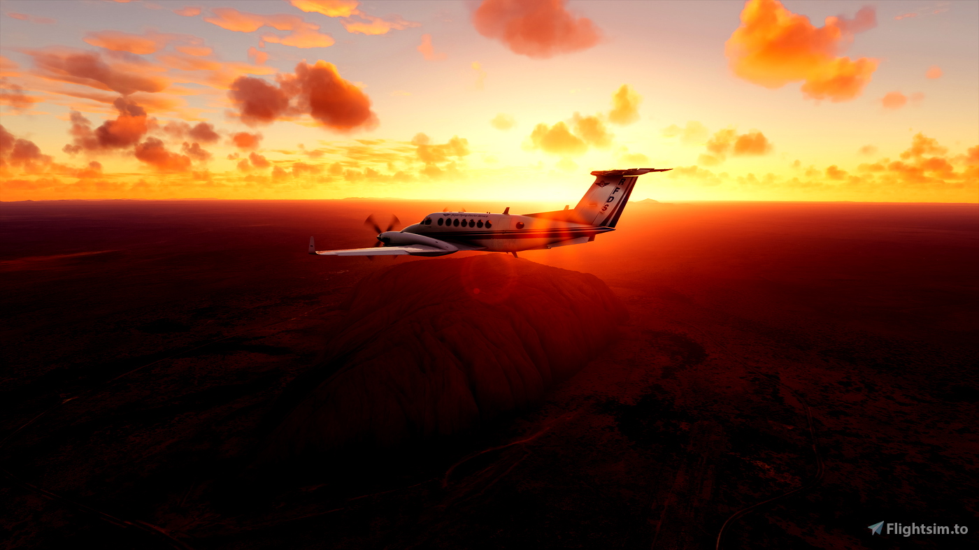 RFDS King Air for Microsoft Flight Simulator MSFS