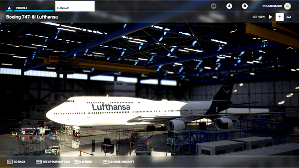 (working 1.12.13.0) Lufthansa New Livery 747-8i - for Microsoft Flight Simulator