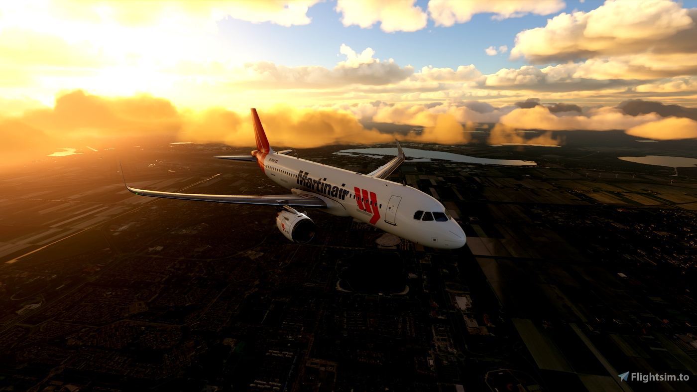 Martinair (Modern) A320 for Microsoft Flight Simulator | MSFS