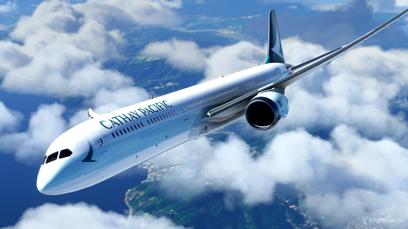 Cathay Pacific 787-10 | New Method for Microsoft Flight Simulator | MSFS