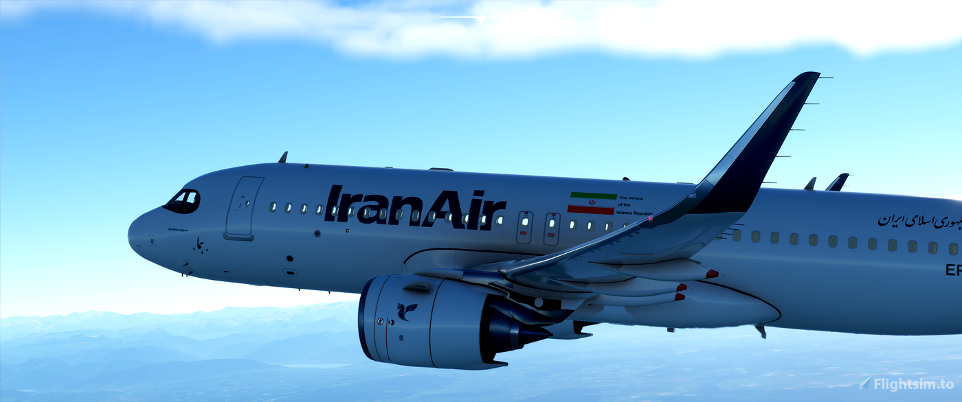 Iran Air A320 Neo - Modern Livery - 8k for Microsoft Flight Simulator ...