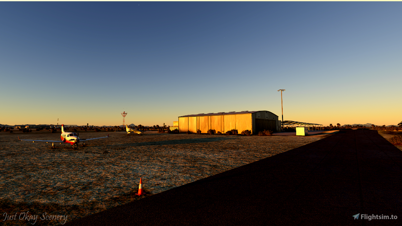 Buckeye Municipal Airport KBXK for Microsoft Flight Simulator MSFS