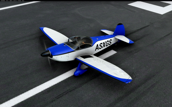 Robin CAP 10c - Simple (7 colors) - for Microsoft Flight Simulator