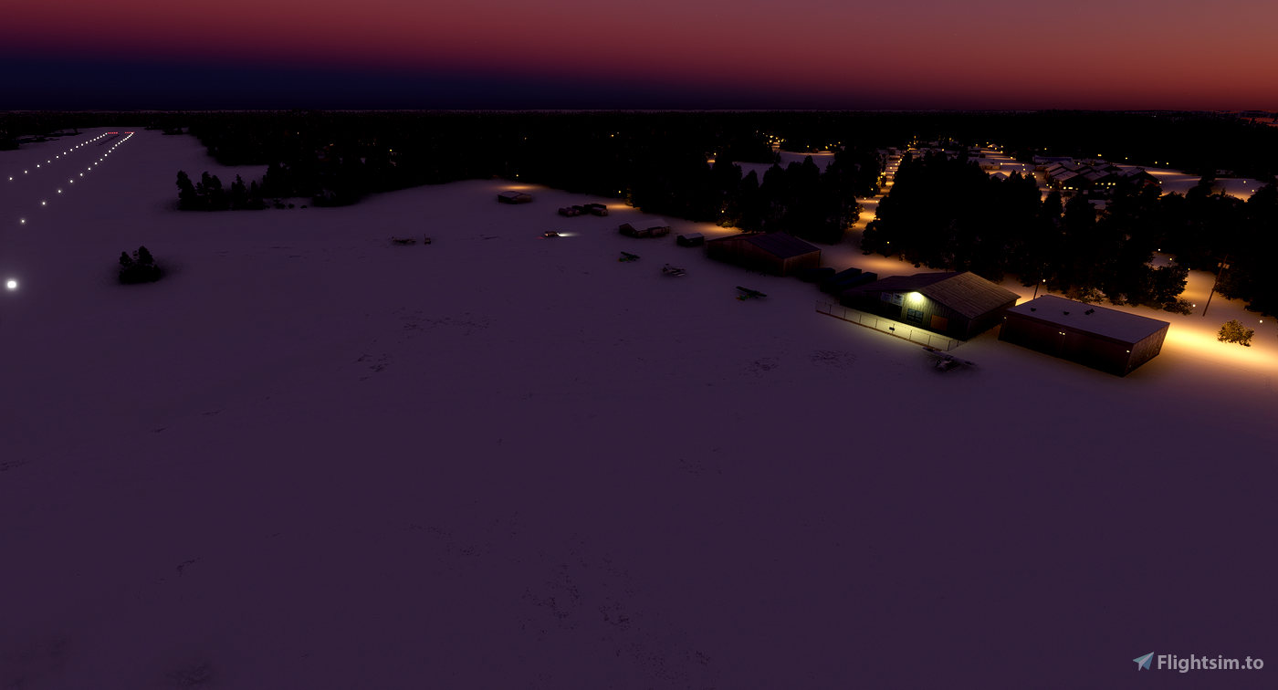 Fort Yukon PFYU Alaska for Microsoft Flight Simulator MSFS