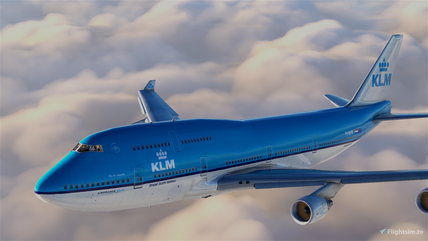Boeing 747-400 KLM for Microsoft Flight Simulator | MSFS