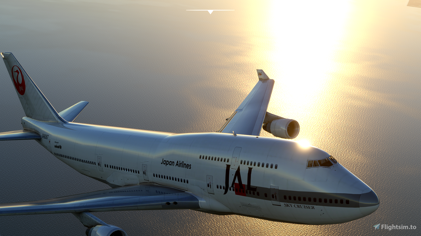 Boeing 747-400 JAL for Microsoft Flight Simulator | MSFS