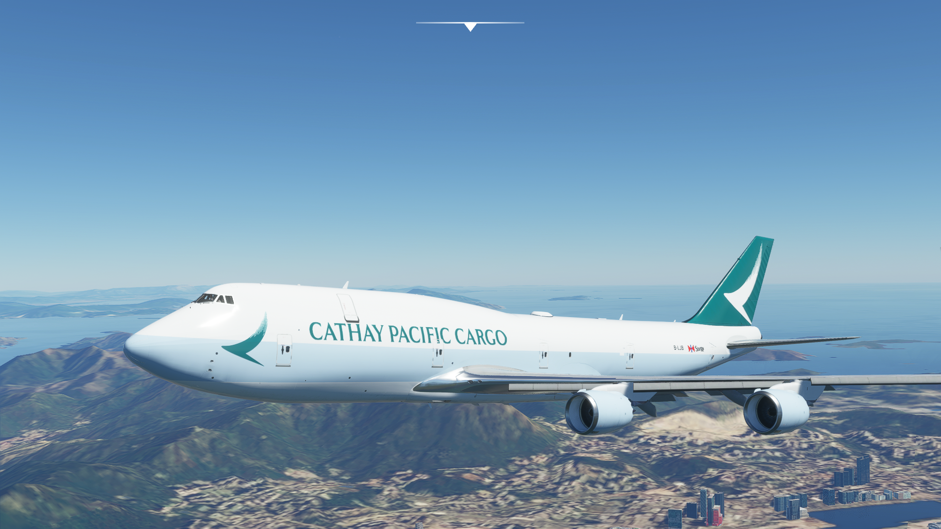 B747-8F Cathay Pacific Cargo [8K] » Microsoft Flight Simulator