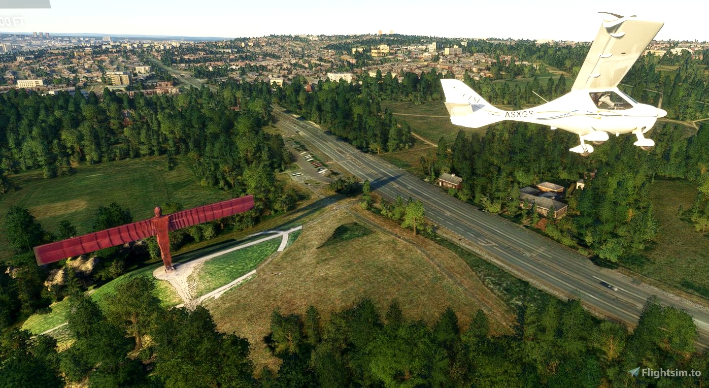 Stockton Arena - Microsoft Flight Simulator STADIUM LANDING! 