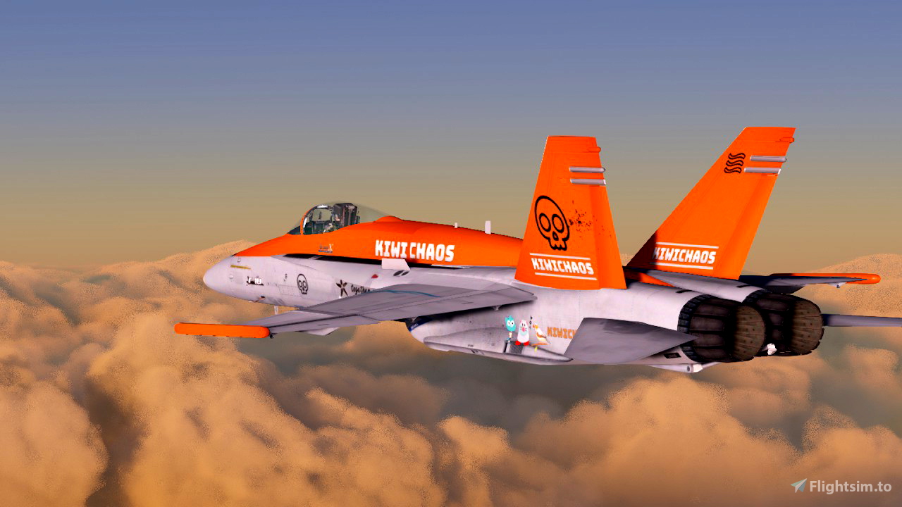 MSFS Kiwichaos F18 package pour Microsoft Flight Simulator MSFS
