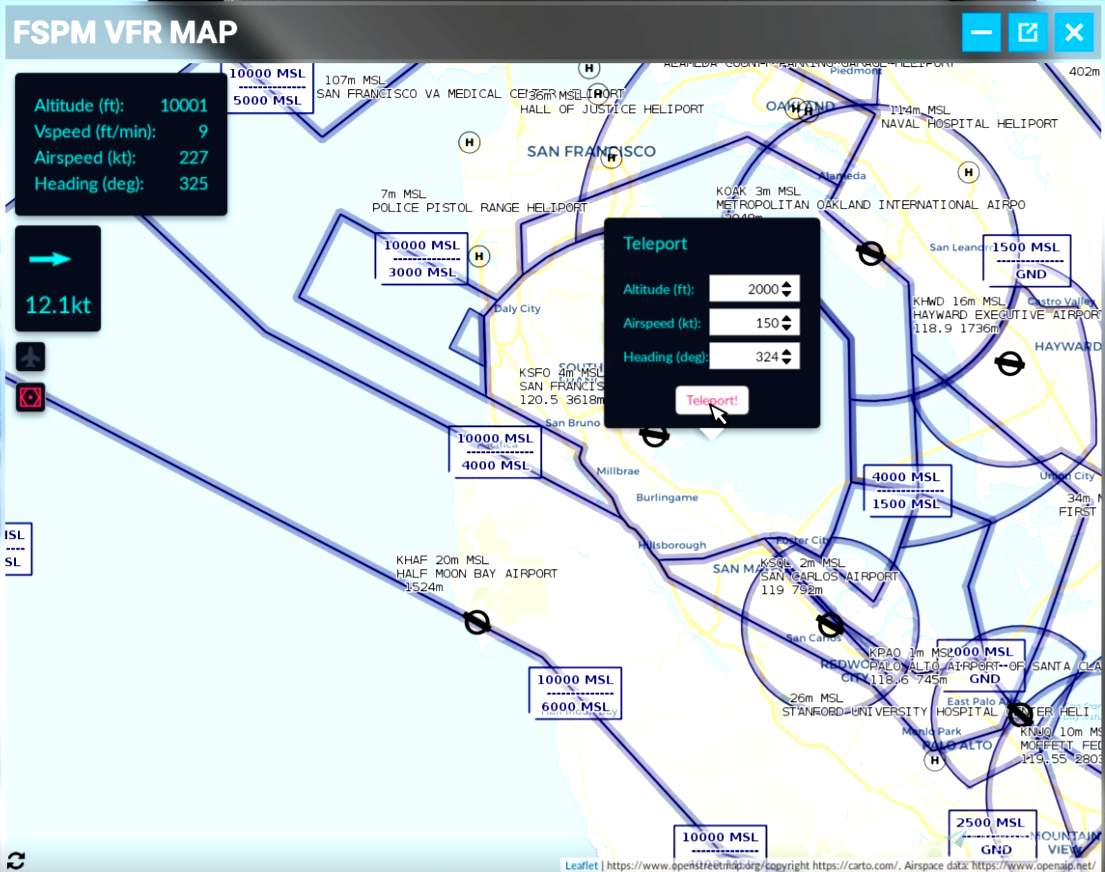 VFRmap Plugin, Google Maps for MSFS2020 — MSFS Addons