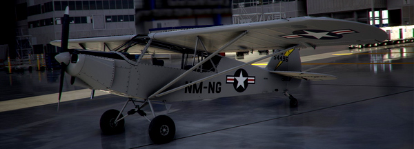 New Mexico National Guard L-4 Piper Cub - for Microsoft Flight Simulator