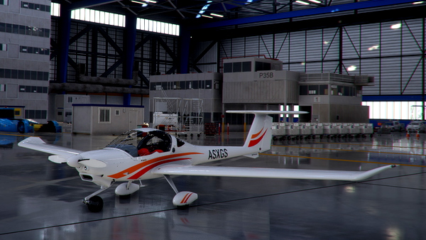Diamond DV20 - Liveries "Blue/Red" and "Red/Orange" with interiors - for Microsoft Flight Simulator