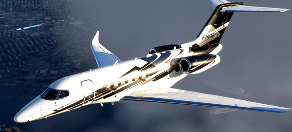 Citation Longitude N616NP - for Microsoft Flight Simulator