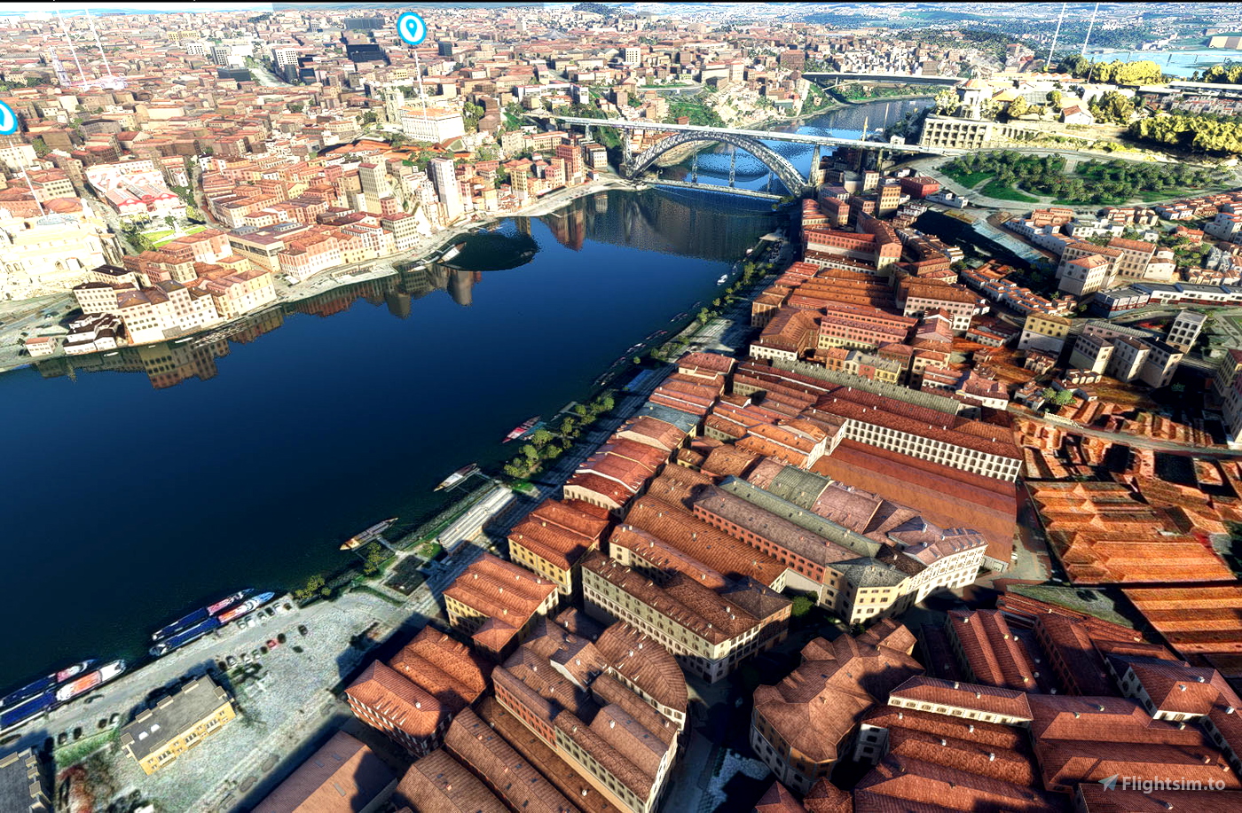 Porto, Portugal for Microsoft Flight Simulator | MSFS