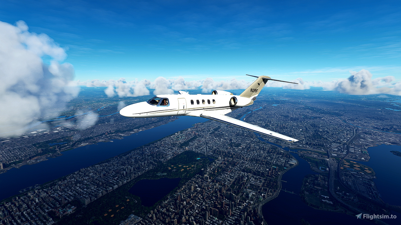 Citation CJ4 N2RF for Microsoft Flight Simulator | MSFS