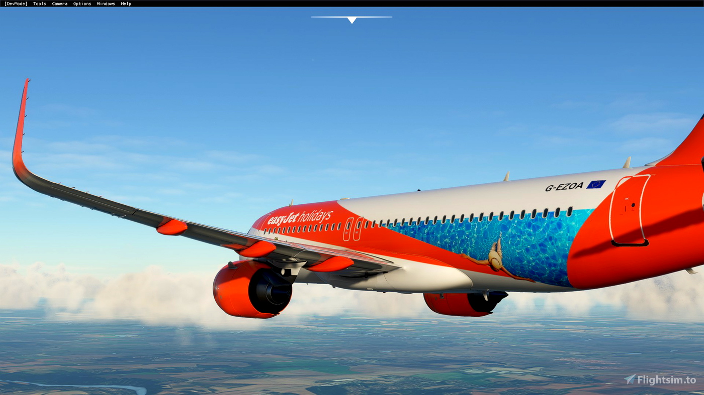 A320 NEO EasyJet Holidays for Microsoft Flight Simulator MSFS