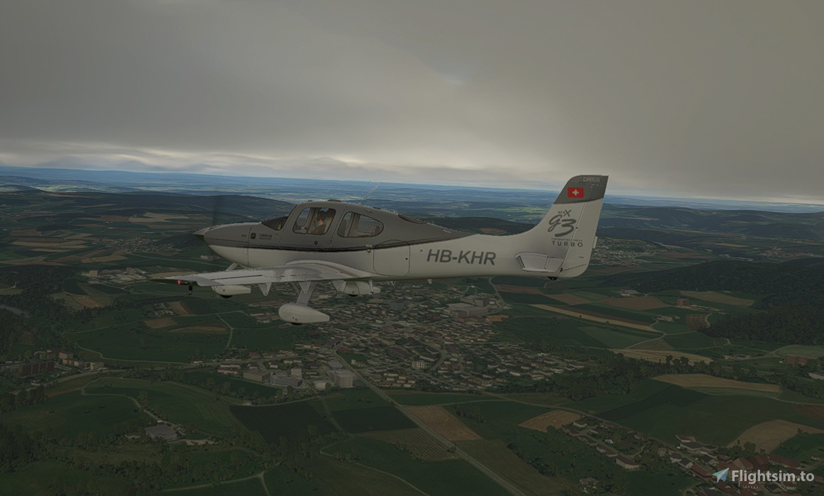 Cirrus SR22 HB-KHR For Microsoft Flight Simulator | MSFS