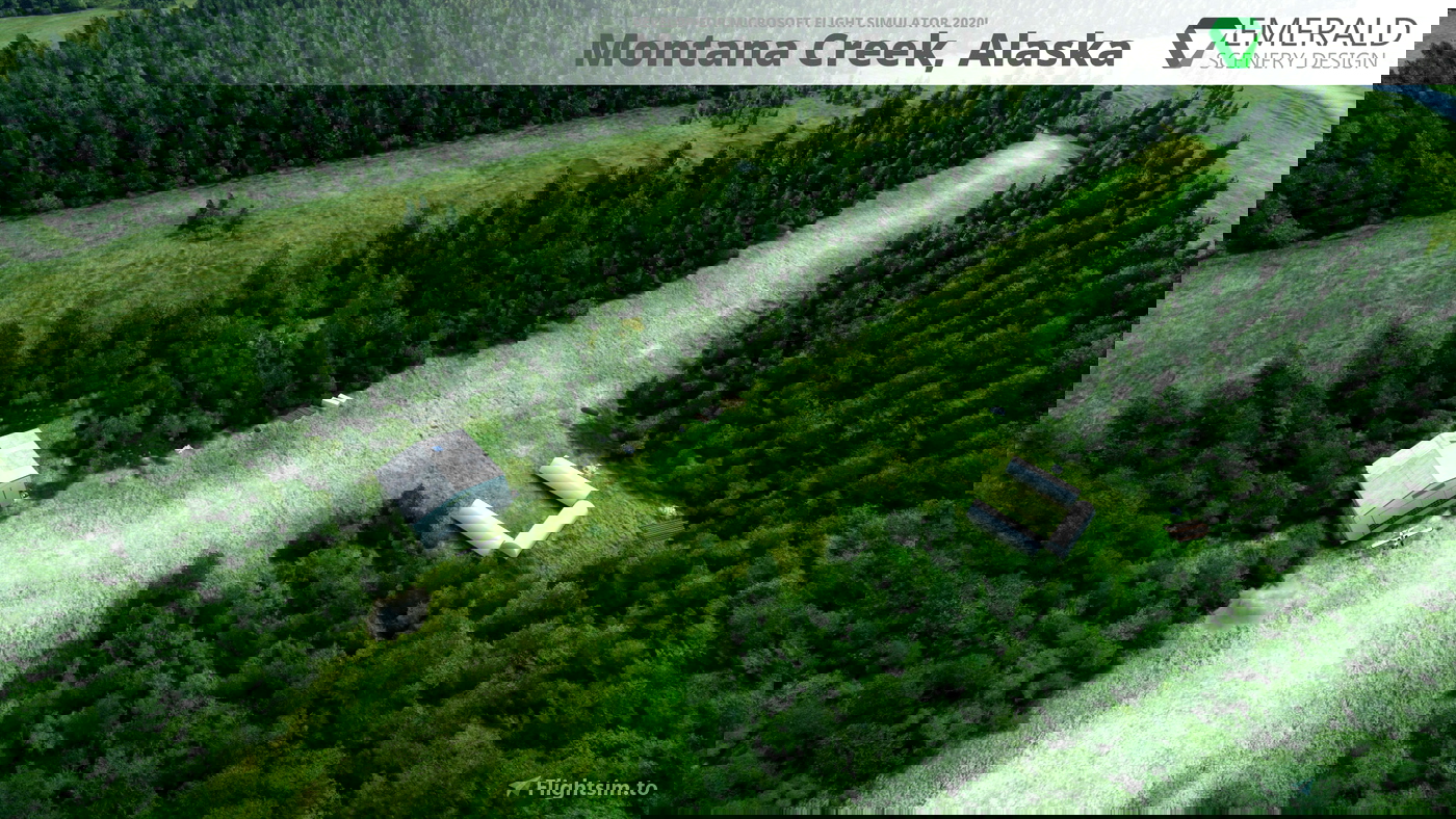 Montana Creek, Alaska (21AK) for Microsoft Flight Simulator MSFS