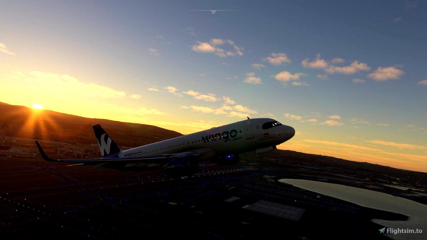 Wingo Airlines (Copa Colombia) Airbus 320 NEO Livery for Microsoft Flight Simulator MSFS