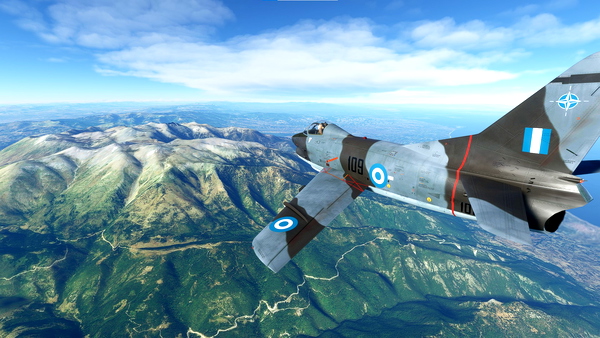 FIAT- AERITALIA G.91 HAF livery - for Microsoft Flight Simulator