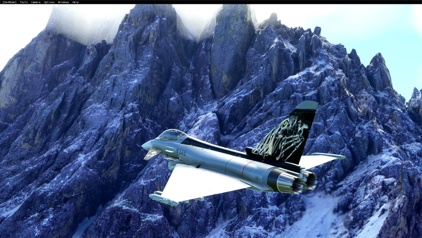 Eurofighter Typhoon Czech Air Forces 9345 (Bredok3D) - for Microsoft Flight Simulator