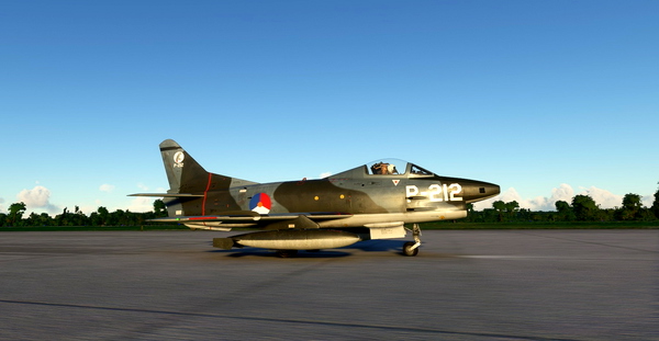 Fiat G-91 Royal Dutch Air Force - for Microsoft Flight Simulator