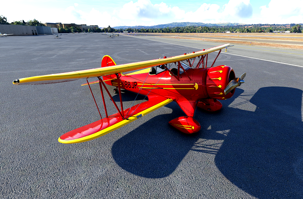 Carenado Waco WMF-5 N88JP repaint - for Microsoft Flight Simulator