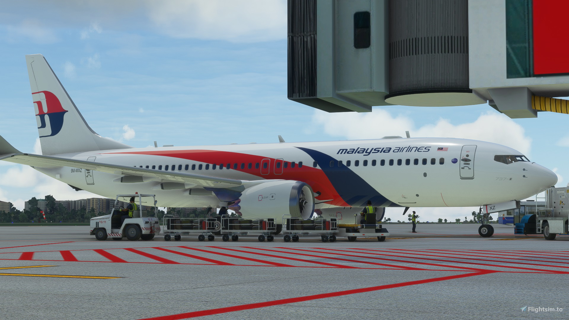 B737-800 MAX MALAYSIA AIRLINES For Microsoft Flight Simulator | MSFS