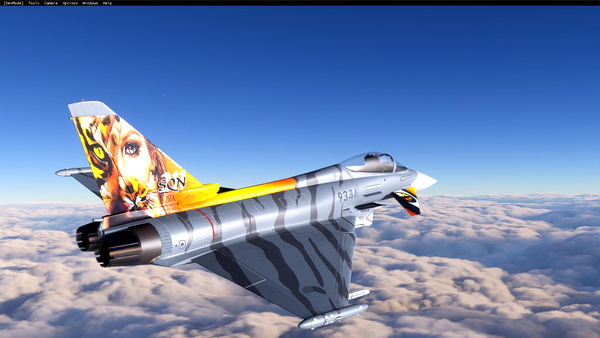 Eurofighter Typhoon Czech Air Forces 9341 "Wildcat" - for Microsoft Flight Simulator