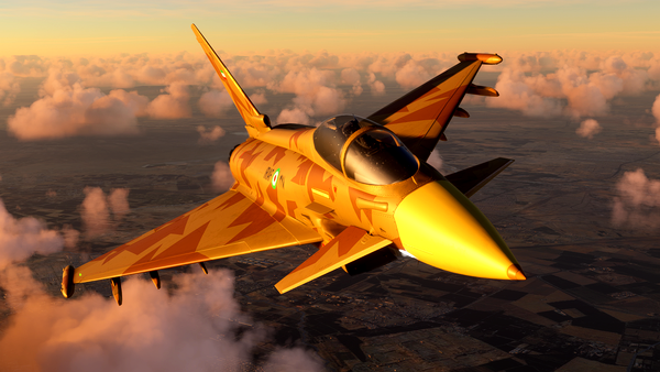 Iran Air Force Fictional Livery | EUROFIGHTER TYPHOON - for Microsoft Flight Simulator