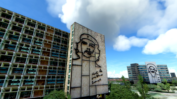 Plaza de la Revolucion, Havana - for Microsoft Flight Simulator