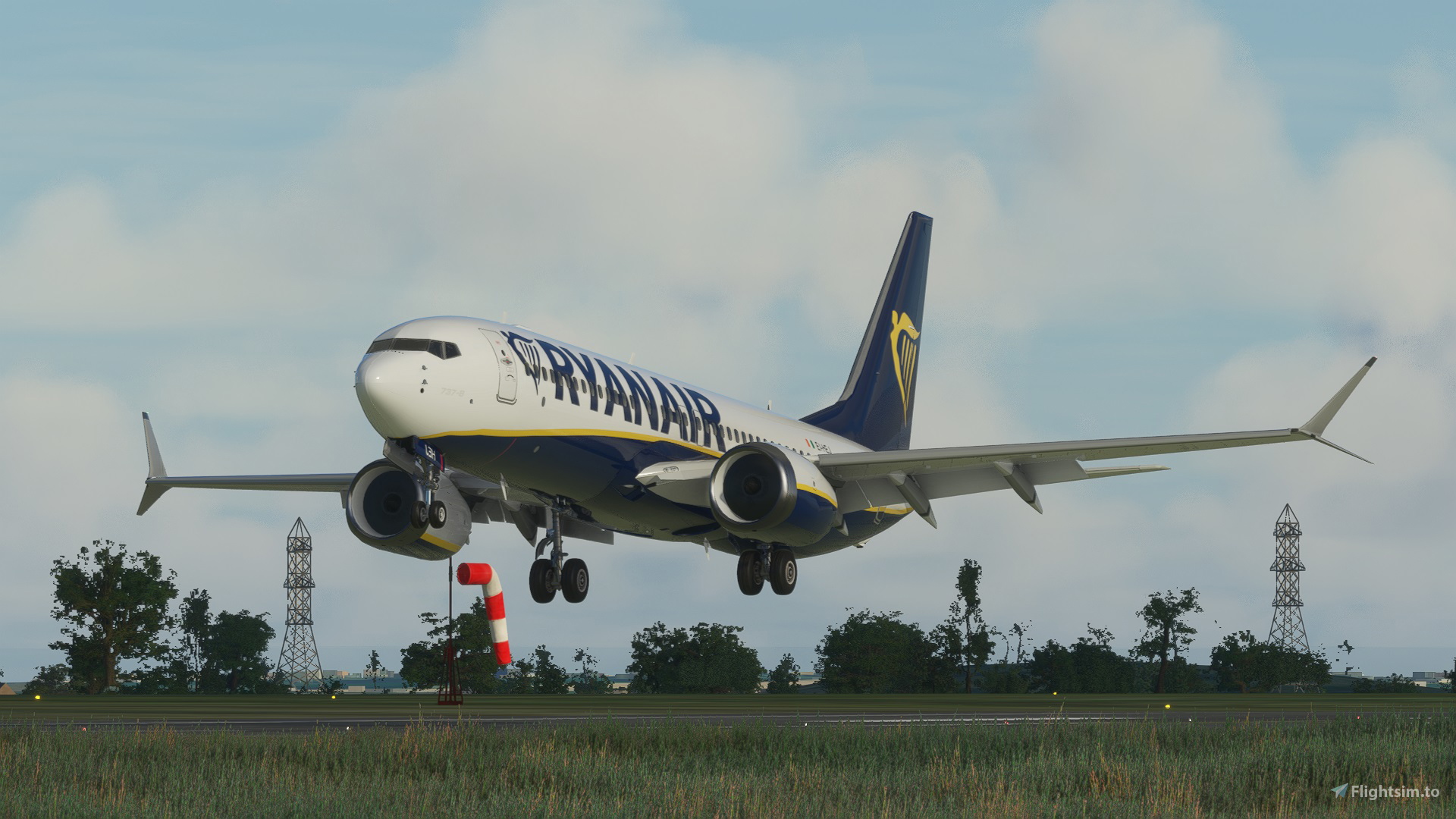 B737-800 MAX Ryanair » Microsoft Flight Simulator