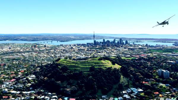 Mount Eden - Auckland, New Zealand - for Microsoft Flight Simulator