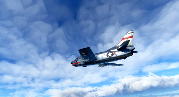 Fiat G-91 US Air Force FU-949 323rd FIS - for Microsoft Flight Simulator