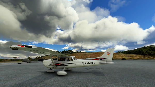 WB-sim and Classic C172 SX-ASG (Mesogeion Aeroclub) - for Microsoft Flight Simulator