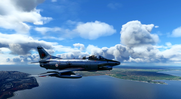 Fiat G-91 Portuguese Air Force 5430 "Escorpioes" - for Microsoft Flight Simulator
