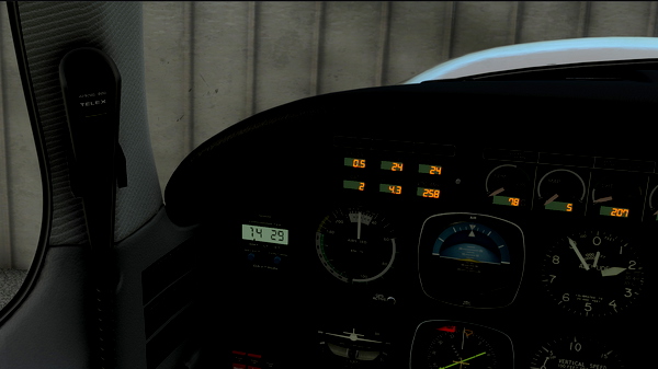 Mooney M20R Ovation - Grey Interior with Dark Cockpit Panel - for Microsoft Flight Simulator