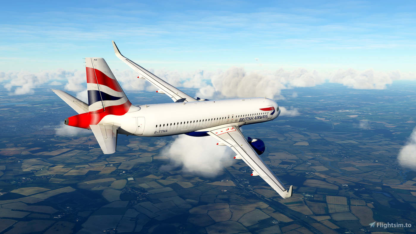 British Airways (Dirty) [8K] - A320Neo for Microsoft Flight Simulator ...