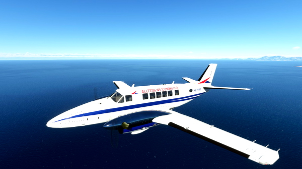 VIRTUALCOL - BEECH99 ALLEGHENY COMMUTER LIVERY - for Microsoft Flight Simulator