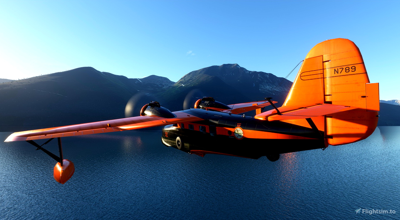 Grumman Goose N789 for Microsoft Flight Simulator MSFS