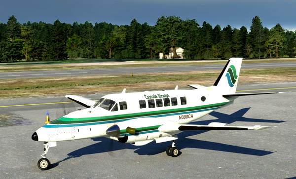 Beech 99 Cascade Airways - for Microsoft Flight Simulator