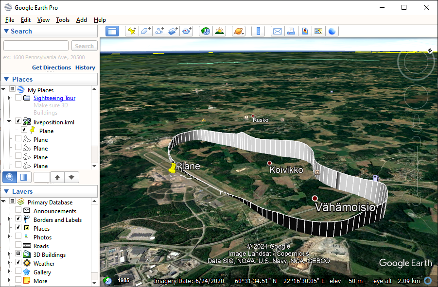 Google Earth Pro Flight simulator - Google Earth Community