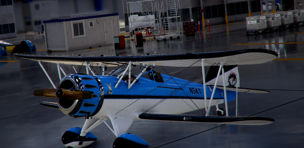 Carenado WACO YMF-5 in the SkyLounge colours - for Microsoft Flight Simulator