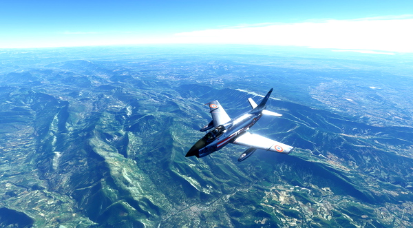 Fiat G-91 French Air Force 13-QV - for Microsoft Flight Simulator