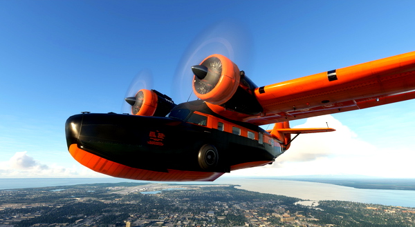 Grumman Goose N789 - for Microsoft Flight Simulator
