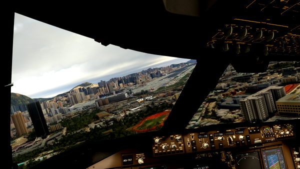 Kai Tak (VHHX) crosswind landing challenge - for Microsoft Flight Simulator
