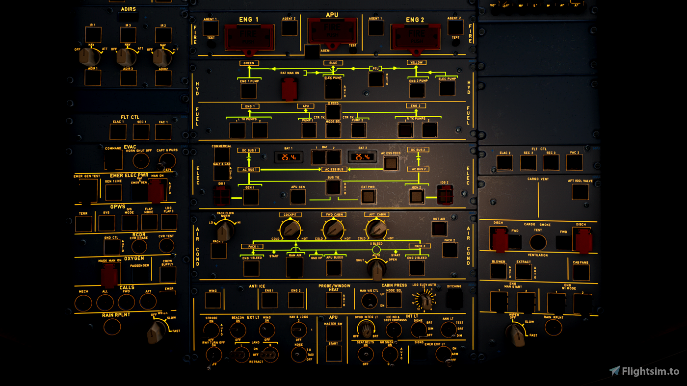 Flybywire A320nx Wing Cockpit Cameras For Microsoft Flight Simulator Msfs 