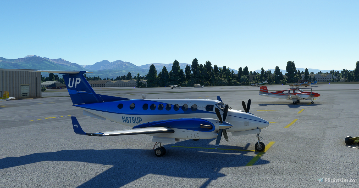Wheels Up King Air 350i Microsoft Flight Simulator