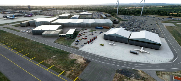 Nottingham East Midlands Airport - EGNX V3.4 - for Microsoft Flight Simulator